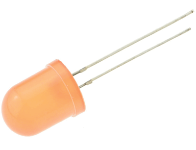 LED 10mm vilkkuva 3-5Vdc 220-330mcd oranssi (OSO5JSA134A)