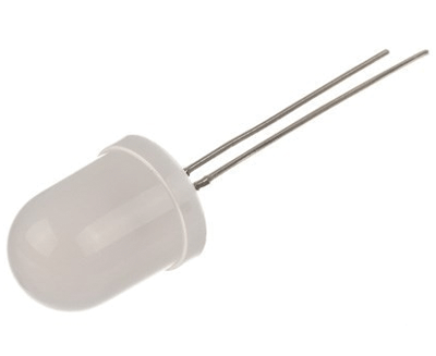 LED 10mm vilkkuva 3-5Vdc 1120-1560mcd valkoinen (OSW5YSA132A)