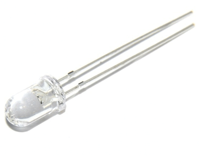 LED 5mm kirkas vilkkuva 3,5-4,8Vdc 2000-3000mcd kylmä valkoinen (OSPW5X31A)
