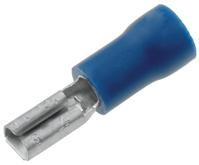 Laattaliitin 2,8x0,8mm naaras sininen 1,5-2,5mm²