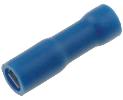 Laattaliitin eristetty 2,8x0,8mm naaras sininen 1,5-2,5mm²