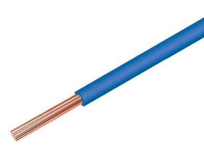 Kytkentäjohto 300/500V 0,5mm² sininen (H05V-K0.5)