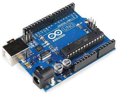 Arduino Uno (Rev.3) mikro-ohjainkortti (A000066)