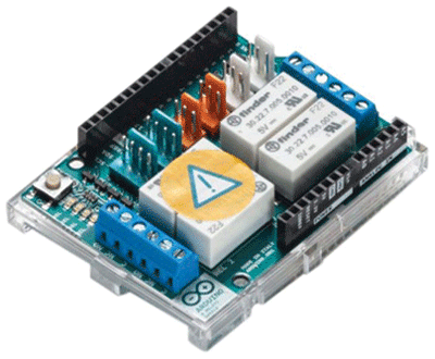 Arduino 4-kanavainen releohjainkortti 5Vdc 60W (A000110)