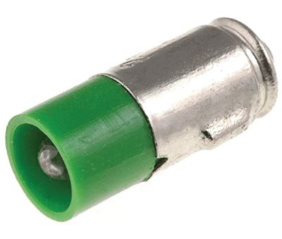 LED-lamppu Ba7s 24-28Vac/dc vihreä