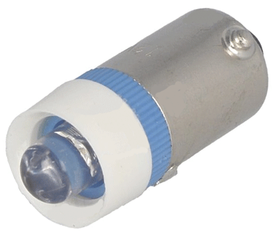 LED-lamppu Ba9s 12Vac/dc sininen