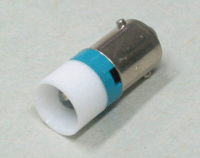 LED-lamppu Ba9s 110-130Vac/dc sininen