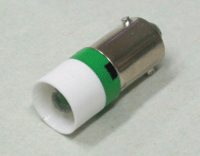 LED-lamppu Ba9s 110-130Vac/dc vihreä