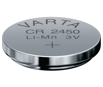 Litium-paristo 3V 560mAh 24,5x5,0mm (6450)