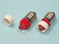 LED-lamppu E10 220-240Vac 9-10mA punainen (OD-R01E10R-230BR)