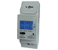 Energiankulutusmittari DIN-kiskoon 1-vaihe 5A/80A 230Vac