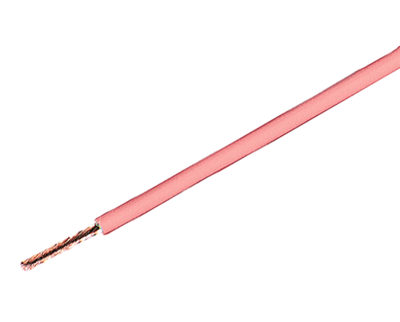 Kytkentäjohto 60Vdc 0,35mm² vaaleanpunainen 100m/rll