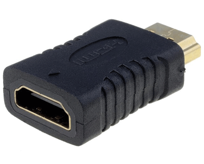 HDMI-jatkoadapteri uros/naaras (liitinsäästäjä)
