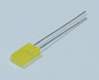 LED 2,5x5mm 4mcd keltainen
