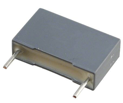 Polyesterikondensaattori 1uF 400Vdc R-27,5 (R60MR4100AA30K)
