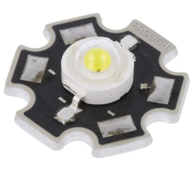 LED (valodiodi) STAR 3W 218,9-274lm 130° kylmä valkoinen 5500K (PM2E-3LWS-SD)