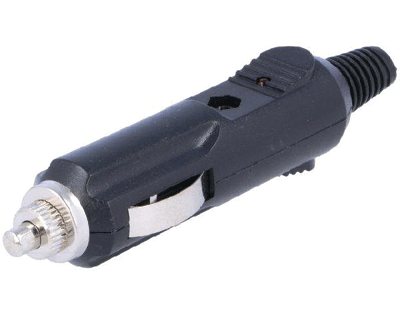 Tupakansytytinpistoke sulakkeella ja LED-merkkivalolla 12-24Vdc 3A