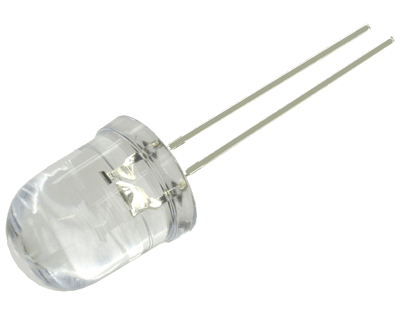 LED 10mm kirkas 1560-3000mcd sininen (OSUB0231A-MN)