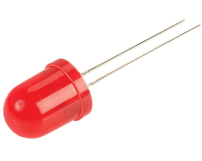 LED 10mm vilkkuva 3-5Vdc 220-330mcd punainen (OSR5JSA134A)