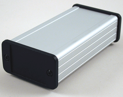 Alumiinikotelo IP65 127x62x33,9mm harmaa