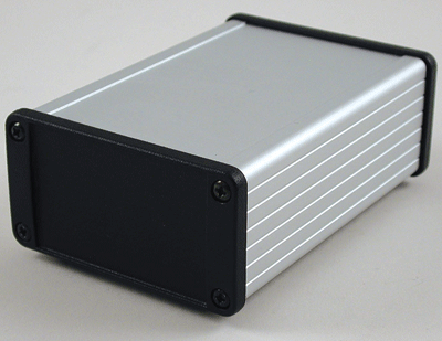 Alumiinikotelo IP65 130x87x47,1mm harmaa