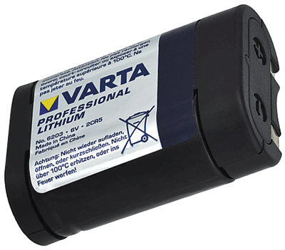 Litium-paristo 6V 1400mAh (6203)