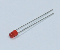 LED 3mm 12Vdc 8-20mcd punainen (L-934ID-12V)