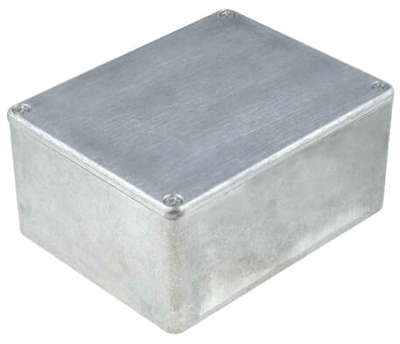 Alumiinikotelo 114,7x89,7x55,1mm (455-00705)