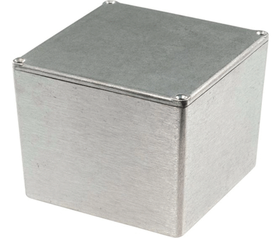 Alumiinikotelo 120,5x120,5x95,2mm (G0475)