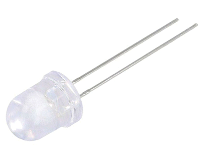 LED 8mm kirkas 4000-5000mcd kylmä valkoinen (LL-803WC2C-W2-2B)