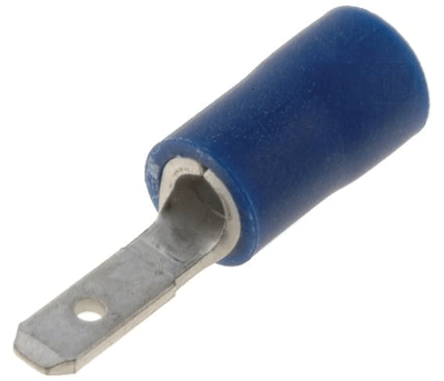 Laattaliitin 2,8x0,8mm uros sininen 1,5-2,5mm²