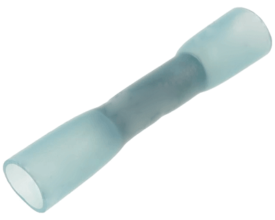 Jatkoliitin kutistemuovilla sininen 1,5-2,5mm²