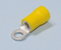 Rengasliitin 4mm keltainen 4-6mm²