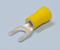 Hahloliitin 5mm keltainen 4-6mm²