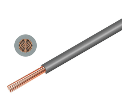 Kytkentäjohto 450/750V 6,0mm² harmaa (H07V-K6) Kytkentäjohto 450/750V 6,0mm² harmaa (H07V-K6)
