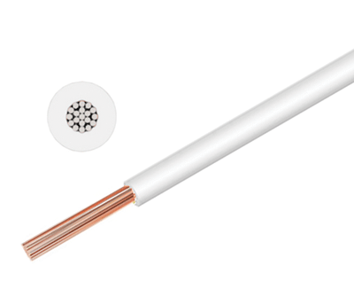 Kytkentäjohto 450/750V 1,5mm² valkoinen (H07V-K1.5) Kytkentäjohto 450/750V 1,5mm² valkoinen (H07V-K1.5)
