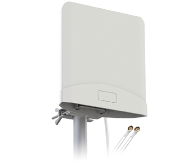 3G/4G/5G-antenni 2x6dB 2x2,5m kaapelilla (SMA-liitin)