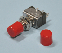 Nuppi MB2500-sarjan painikkeille 8mm punainen