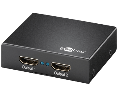 HDMI-jakaja Ultra-HD/3D 1xIN / 2xOUT !