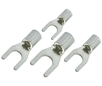 Haarukkaliitin eristämätön 2mm 0,1-0,5mm²