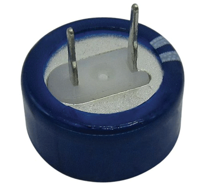 Buffer-elektrolyyttikondensaattori vaaka 1,5F 5,5V R-5 (150SE-5R5-D155VYC3G)