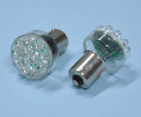 LED-lamppu Ba15s 12Vdc keltainen