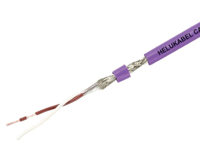 CanBus-väyläkaapeli suojattu 1x2x0,34mm² violetti