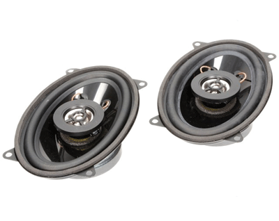 Autokaiutinpari 2-tie 4x6"/95x155mm 100W 4ohm 80-20000Hz *