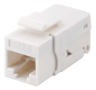 Modular-runkoliitin paneeliin 8/8-napainen (RJ45/Cat6) UTP