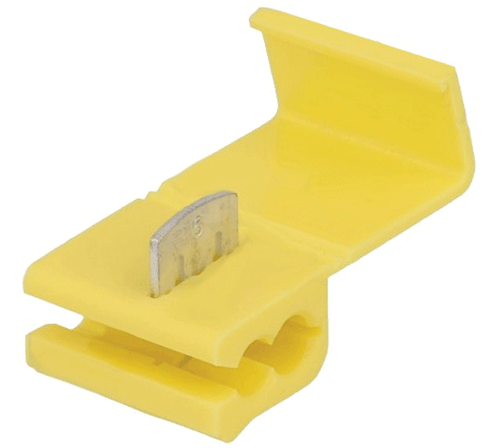 Haaroitusliitin "rosvoliitin" 4-6mm² keltainen Haaroitusliitin "rosvoliitin" 4-6mm² keltainen