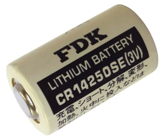 Litium-paristo 3V 850mAh 1/2AA (CR14250SE)