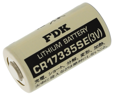 Litium-paristo 3V 1800mAh 2/3A (CR17335)