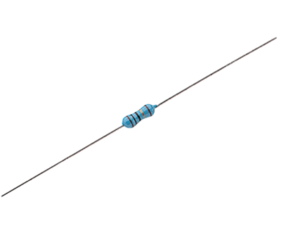 Metallikalvovastus 0,6W 1% 5,1ohm