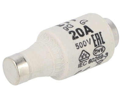 Tulppasulake DII 20A 500Vac gG (002312406)